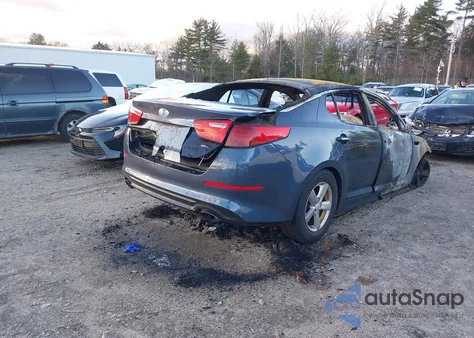 2015 Kia Optima Lx from USA, damaged, VIN 5XXGM4A76FG385173